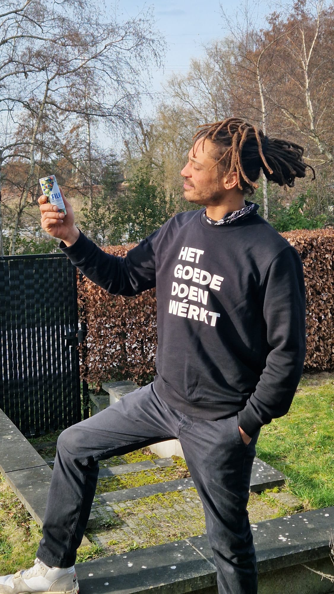 Doing Good Works Sweater - Image 2