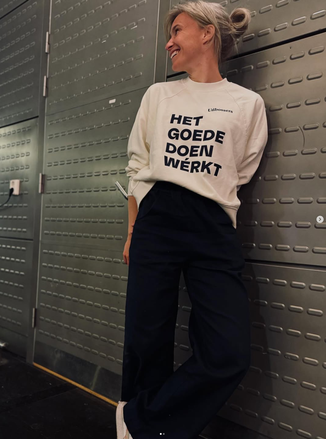 Doing Good Works Sweater